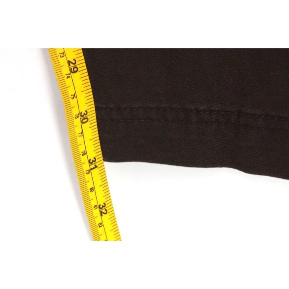 Convington Pants Womens Brown Casual Signature Fit Cotton Flat Front Size 18 NWT - Picture 8 of 8